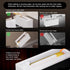 Humidifier,7 Fireplace Flame Air Diffuser Colors Aromatherapy Essential Oil Diffuser, Ultrasonic Aroma Humidifier