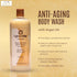 Omic LightenUp Anti-Aging Body Wash - 33.8 fl oz / 1000ml, Bright and Soften Skin with Argan Oil