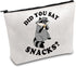 Meeko Raccoon Gift Makeup Bag, Funny Raccoon Zipper Pouch, Magic Kingdom Snack Lover Gift