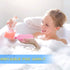 Tatuo 4 Pieces Baby Bath Sponge, Soft and Absorbent Cotton Loofah for Kids Babies (Red, Purple, Green, Orange)