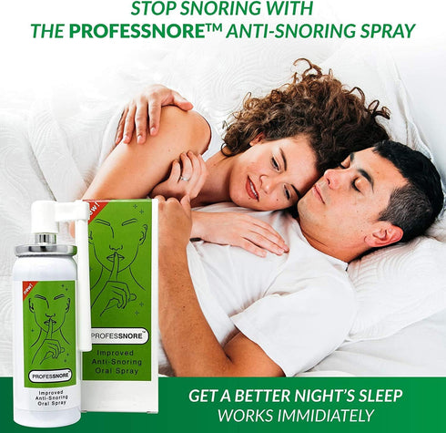 Snore Solutions Anti Snoring Relief Spray, 1.69 Fl oz (50 ml)