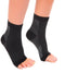 RushSportGear Plantar Fasciitis Socks with Arch & Heel Support - Increases Circulation &