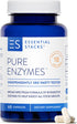 Essential Stacks Pure Digestive Enzymes - Gluten, Dairy & Soy Free, 18 Enzymes for Digestion incl. Amylase, Lipase &