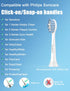 Replacement Toothbrush Heads for Philips Sonicare Sensitive C1 G2 C2, 8 Pcs, White
