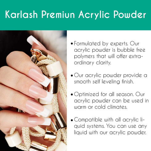 Karlash Professional Acrylic Powder 2 oz (Cover Nude)