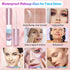 SFX Makeup Face Glue with 3600Pcs Flatback Eye Gems, Rhinestone Crystal, Tweezers, and Skin Adhesive for Cosplay