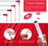 KPX 30 Pcs 10ml Lip Gloss Tube Containers, Clear Pink Lip Oil Tubes, Refillable Lip Balm Bottles for DIY Makeup