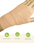 FriCARE Self Adhesive Bandage Wrap, Medical Tape, 2 Inches x 5 Yards, 6 Rolls, Tan, FSA/HSA Eligible