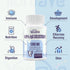Bovine Colostrum Capsules - 1300mg Extra High 60% IgG for Gut, Bone & Immune Health, 60 Capsules