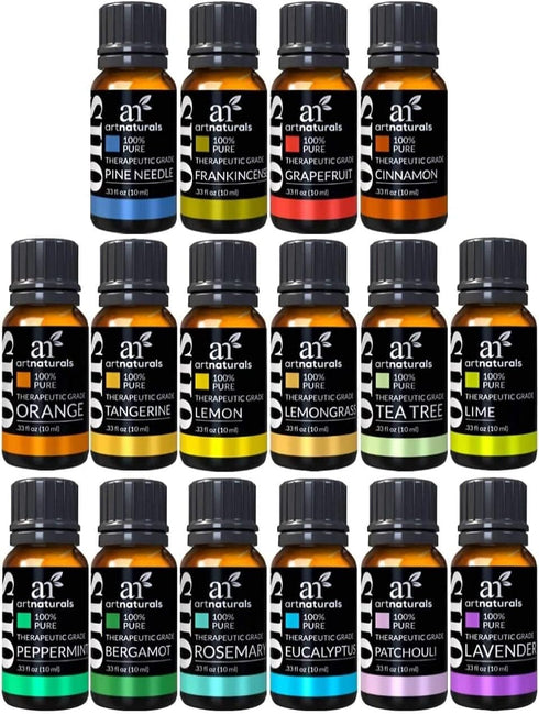 ArtNaturals Aromatherapy Essential Oil Set - 100% Pure of the Highest Therapeutic