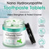 150 Toothpaste Tabs, Fluoride Free Nano Hydroxyapatite Sensitive Tablets, Peppermint Flavored, Eco & Travel Friendly