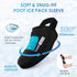Pack 1 (2 Packs) ComfiTECH Foot & Toe Ice Sleeve for Forefoot Pair, Cooling Feet Application Wrap with Stretchable