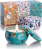 2 Pack Aromatherapy Candles, 2.5 Oz Scented Candles, Rose and Cherry Blossom, Portable Small Jar Candle Set