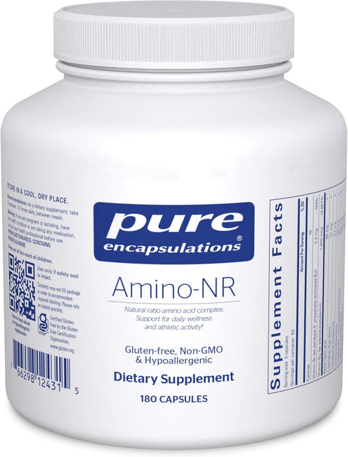Pure Encapsulations Amino-NR, 180 Capsules, Natural Ratio Amino Acid Complex for Immune Function