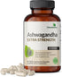 Futurebiotics Ashwagandha Extra Strength - Stress & Mood Support with BioPerine, Non-GMO, 120 Vegetarian Capsules