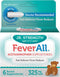 Feverall Acetaminophen Suppositories, 6 Rectal Suppositories, 325mg each, Pain Reliever/Fever Reducer