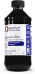 Quantum Nutrition Labs Zinc - Liquid Zinc Drops, 25mg Zinc Tincture for Adults, 8 Fl Oz Bottle for Immune Support