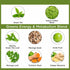 Organic Veda Moringa & Matcha Green Tea Extract Supplement - Energy Boost & Metabolism Support, 60 Count Moringa