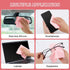 Molain 10 6 7 inch Pieces Microfiber Glasses Cleaning Cloths, Reusable Soft Lens Cleaning Cloth Pink Eyeglasses Cleaner