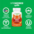Kids Iron 10mg with Vitamin C 50mg Chewable Tablets - Tasty Natural Flavored - Vegan, Vegetarian, GMO-Free - 120
