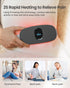 iDOO Period Heating Pad for Cramps, FSA HSA Eligible, Menstrual Heating Pad with 3 Heat Levels and 3 Massage Modes,