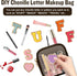 Nylon Mini Clear Makeup Organizer Bag, Small Cute Black Cosmetic Zipper Pouch for Women, Waterproof Travel Storage