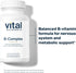 Vital Nutrients Vitamin B-Complex, Vegan High-Potency Methylated B Complex Vitamins, 60 Capsules