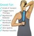 Vive Massage Stick Roller for Muscle, Back, Legs - Deep Tissue Body Fascia Massager for Hamstring, Calf, Neck Pain