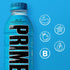 PRIME Hydration BLUE RASPBERRY Sports Drinks, Electrolyte Enhanced, 12 Pack of 16.9 Fluid Ounce