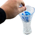 Soft Touch Kitchen Glassware Multi-Purpose Sponge Puff Dish Brush with Ergonomic Handle (11.5")