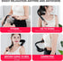 Veefy 4 Deep Tissue Massage Gun for Back & Full Body Long Handle Percussion Muscle Massager with Replaceable Heads