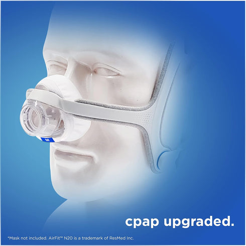 N20 4 Pack resplabs CPAP Mask Liners - Compatible with ResMed AirFit Nasal Mask - Reusable, Washable Comfort Covers