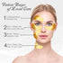 Permotary 30 Pairs Gold Gel Crystal Collagen Eye Pads, Under Eye Mask for Dark Circles, Puffy Eyes & Fine Lines, Gold