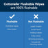 Cottonelle Fresh Care Flushable Wet Wipes, Adult Wet Wipes, 252 Wipes Refill Pack