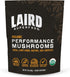 Laird Superfood Organic Performance Mushroom Blend, Chaga, Cordyceps, Lion's Mane, Maitake for Energy, 3.17 oz Bag