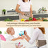 Toxin Hot Water Bag,Hot Water Bottle Rubber Warm Water Bag Pouch with Soft Waist Cover for Neck and Shoulder