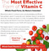Organic Vitamin C | Whole Food Vitamin C from Fruit with Absorption Enhancing Cofactors - Vegan, 90 Servings
