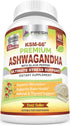 FRESH HEALTHCARE Ashwagandha Capsules KSM-66, 1200mg Pure Root Extract, 60 Vegan Capsules