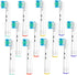 Replacement Toothbrush Heads, Precision Clean Brush Compatible with Oral-B 7000/Pro 1000/9600/5000/3000/8000 (8 Pack),