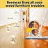 PIPIHUA Beeswax Furniture Polish - 1pc Waterproof & Repair Wood Wax with Sponge (Lemon)