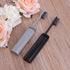 Guojiang Travel Folding Toothbrush, Portable Bamboo Charcoal Toothbrush with Soft Bristles for Travel Camping