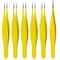 Honoson 6 Pieces Tweezers for Ingrown Hair Remover, Pointed Blackhead Remover Stainless Steel for Facial Hair