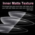 MEKK Medium Almond Nail Tips, 240PCS Full Cover Half Matte Soft Gel Nail Tips for Home DIY & Salon Use