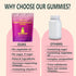 Gummies Immune 60 Gummies 30 Premium Feminine Balance - for Womens Health & Wellness - Support - Vegan, Gluten-Free