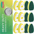 Dishwand Refills Sponges Heads, Non Scratch Dish Wand Replacement, Heavy Duty Scrub Dots Brushes for Kitchen