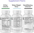 Youth & Tonic 3X Belly Bloating Pills, 150 Capsules for Puffiness, Water Debloat, Stomach, Gut & Colon Cleanse Detox