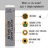 Portland Bee Balm Solar Eclipse - All Natural Handmade Beeswax Based SPF 15 Lip Balm, 3 Count