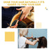 Mini Roller Quiff Brush for Hair Styling - Round Comb for Thin Short Hair, Bangs, Beard Lifting (10 Inch)