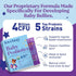 LOVEBUG Award Winning USDA Organic Probiotic for Babies - Multi-Strain 4 Billion CFU, 30 Packets