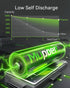 Rechargeable AAA Batteries (12 Counts), Ni-MH 1100mAh Pre-Charged, Long-Lasting Triple A Batteries